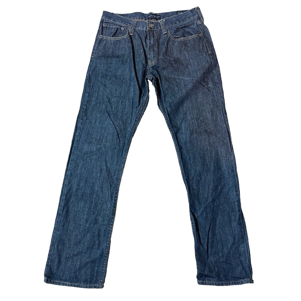 Bullhead Jeans Mens Size 32x32 Slim Straight Fit Denim Waist Y2K Classic Top Gun